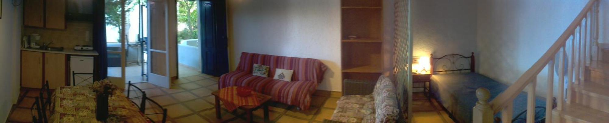9 Musses Hotel Apartments Skala Mistegnon Kamer foto
