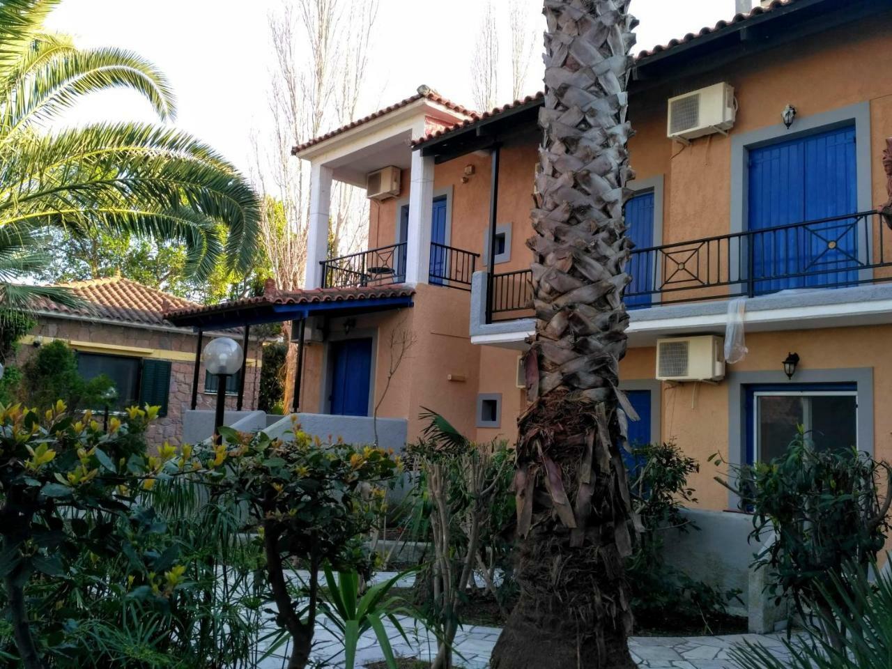 9 Musses Hotel Apartments Skala Mistegnon Buitenkant foto