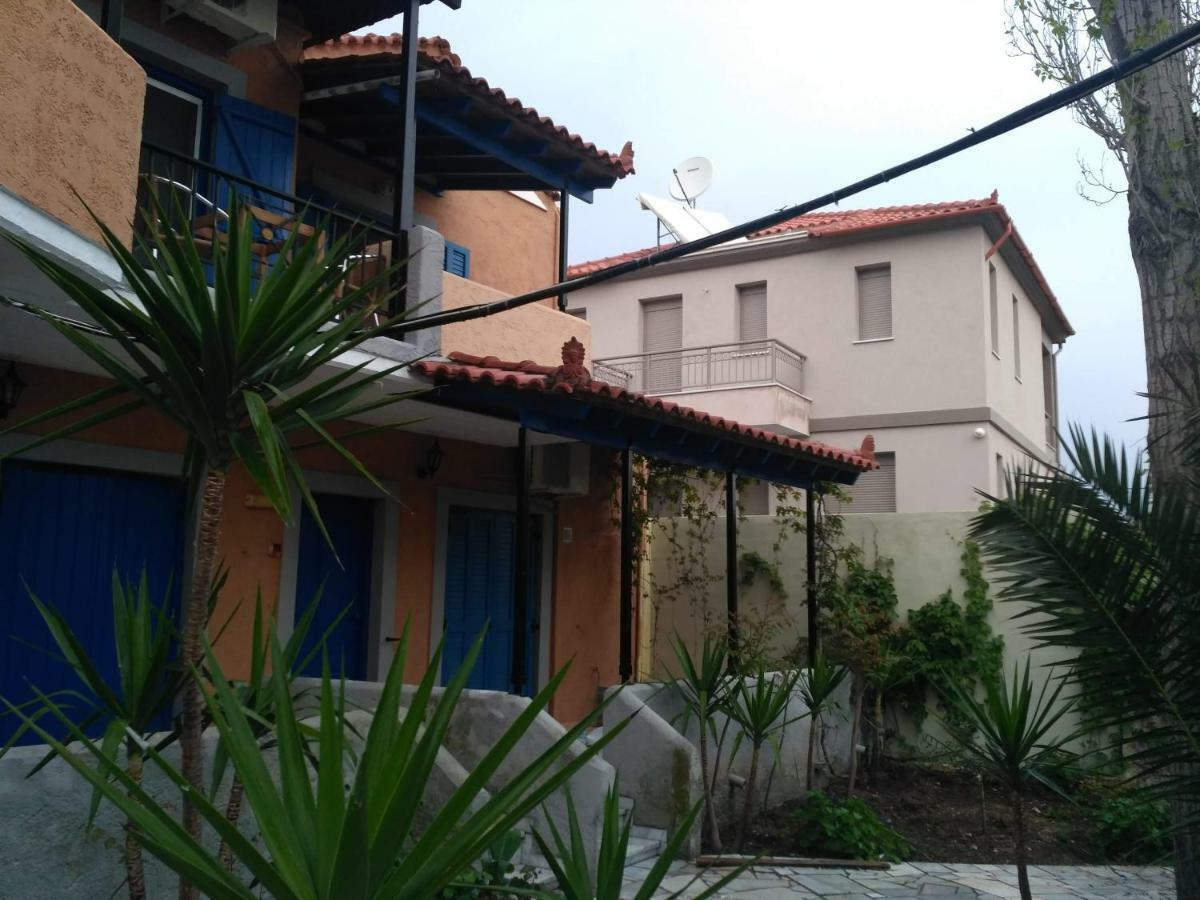 9 Musses Hotel Apartments Skala Mistegnon Buitenkant foto